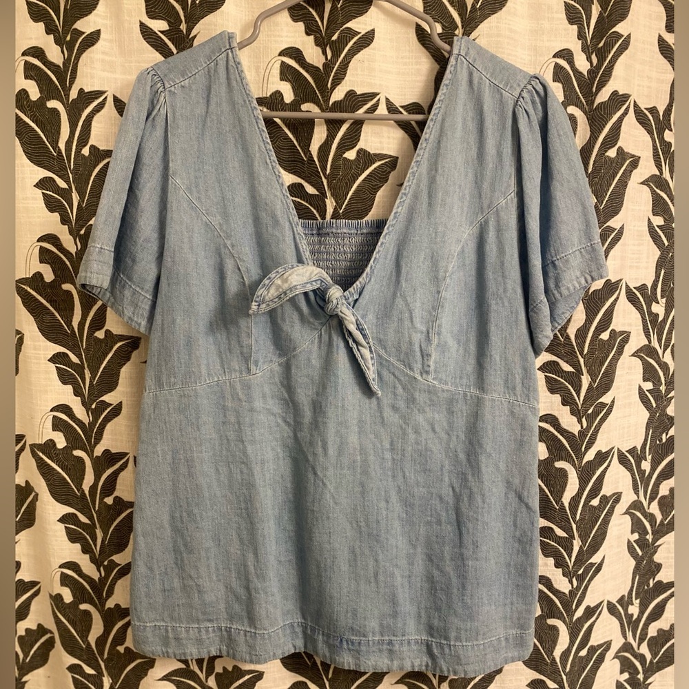 Denim Blouse
